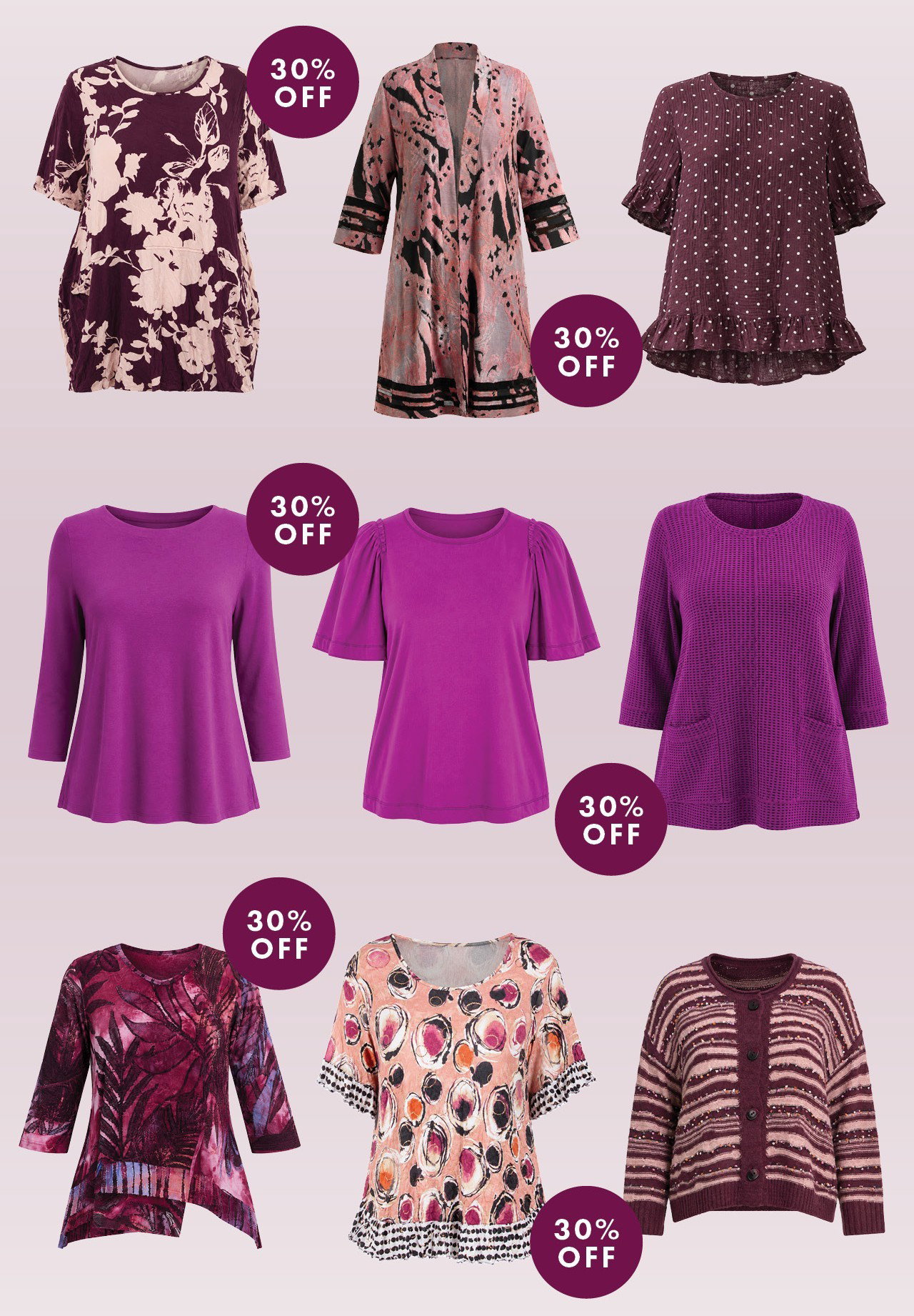Berry outfits