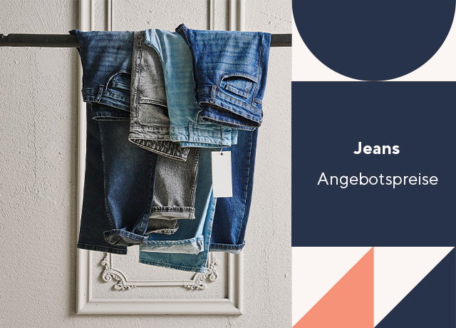 Jeans zu Angebotspreisen