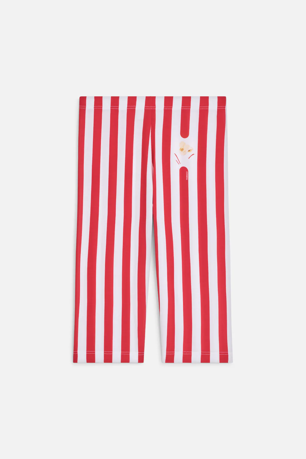 Popcorn Print Biker Shorts