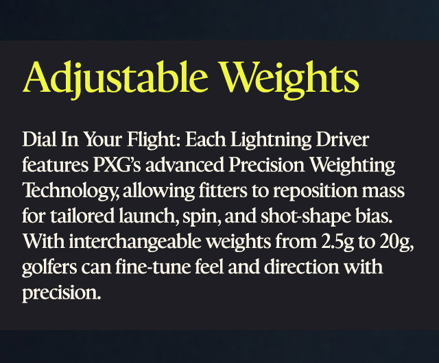 NEW | PXG Lightning Drivers