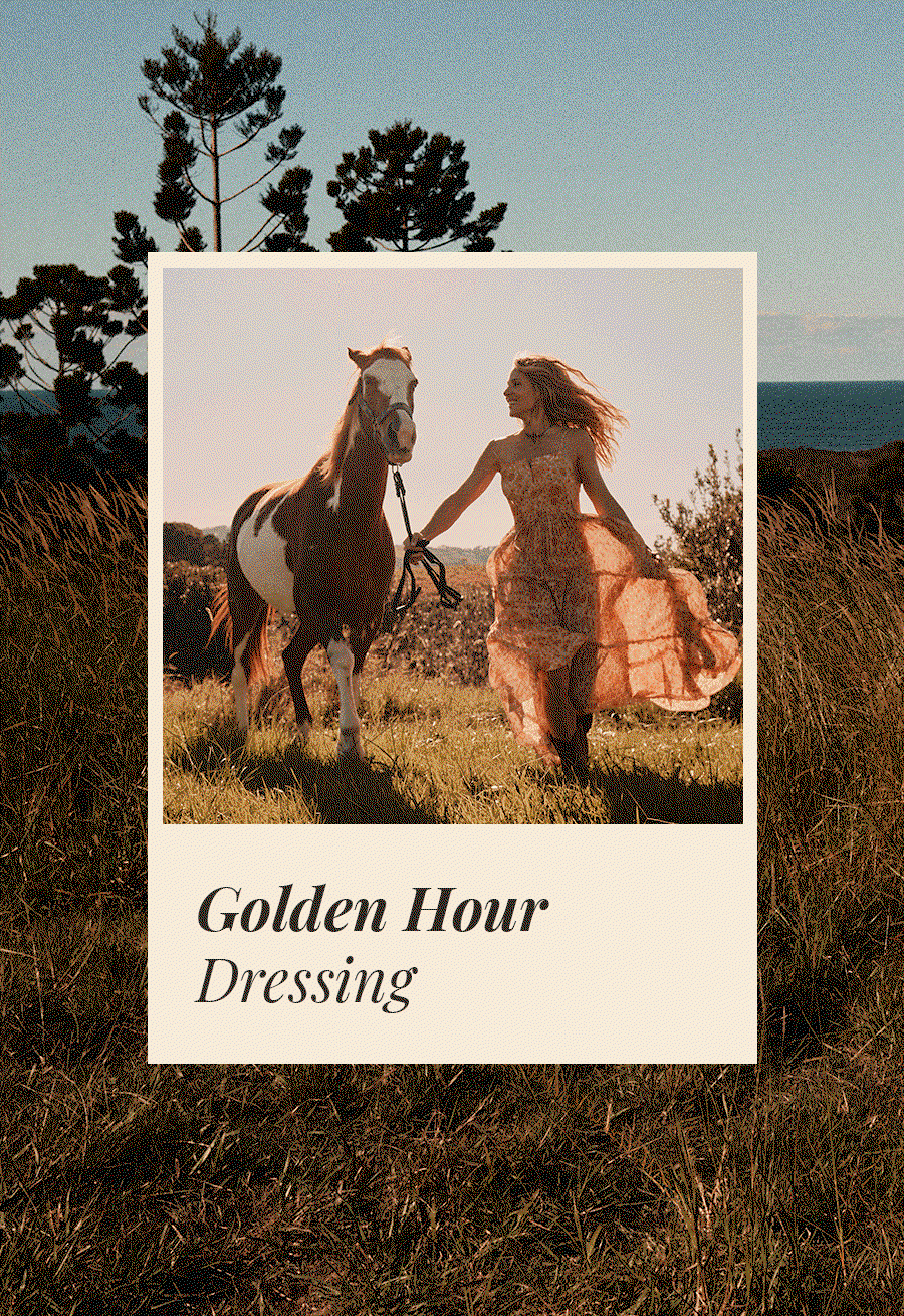 GOLDEN HOUR DRESSING