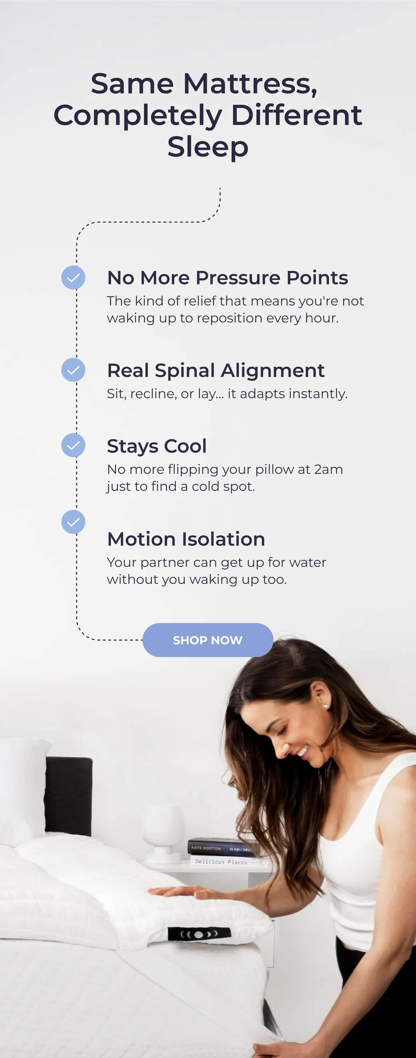Same Mattress,  Completely Different Sleep