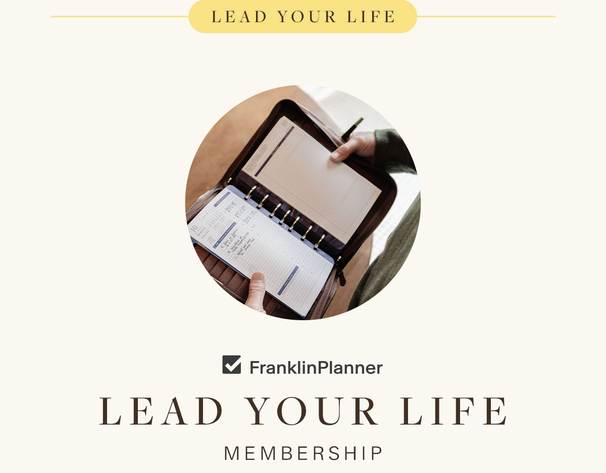 Lead your life membership.