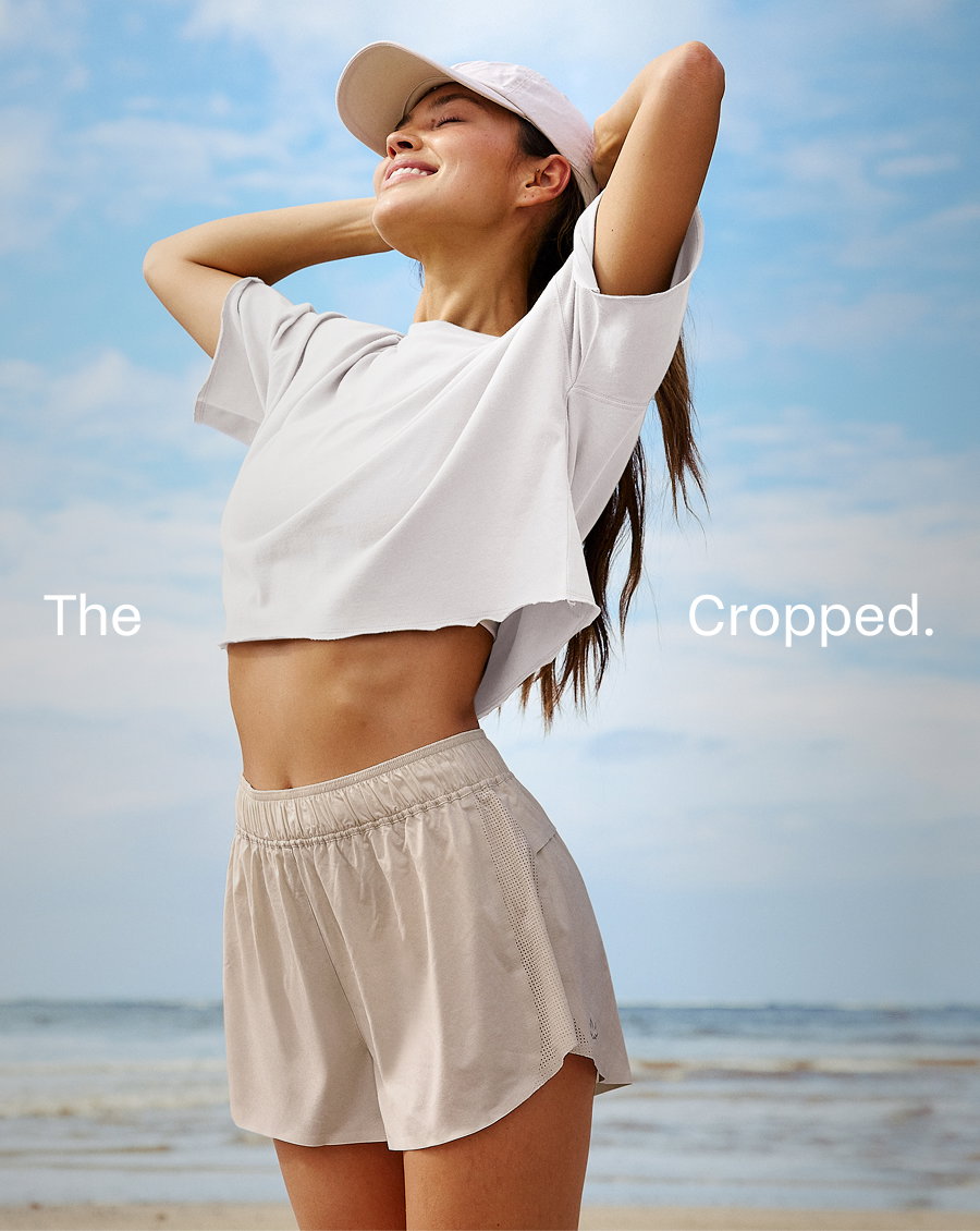 SoftKnit Better Than Ever Cropped Cotton Tee