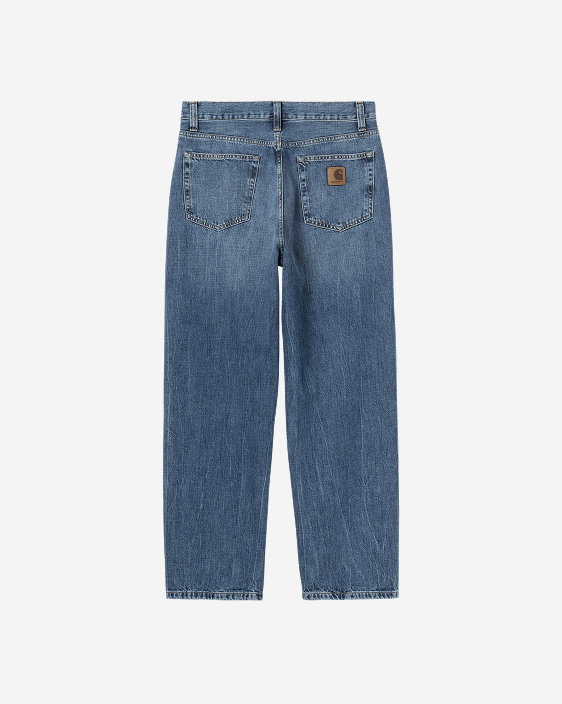 Carhartt WIP Aaron Pant | Blue (marble used wash)
