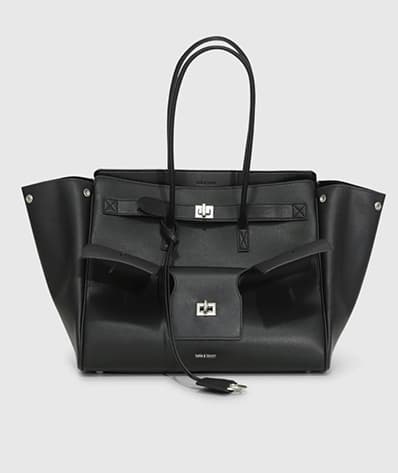 Rude Boy Large Tote Bag - Black