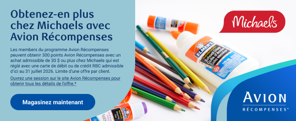 Get more from Michaels with Avion Rewards. Shop Now