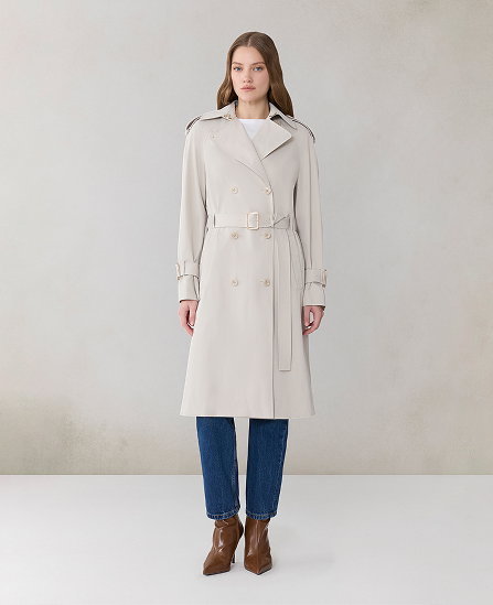 BECKY Short Trench Coat