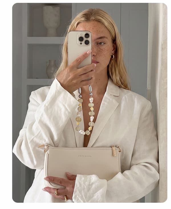 BAROQUE PEARL AND STONE WRISTLET