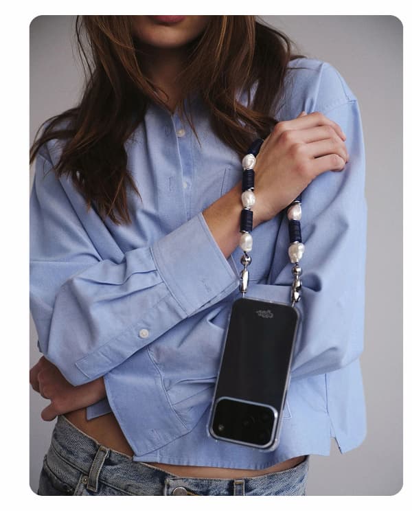 BAROQUE PEARL ROPE WRISTLET