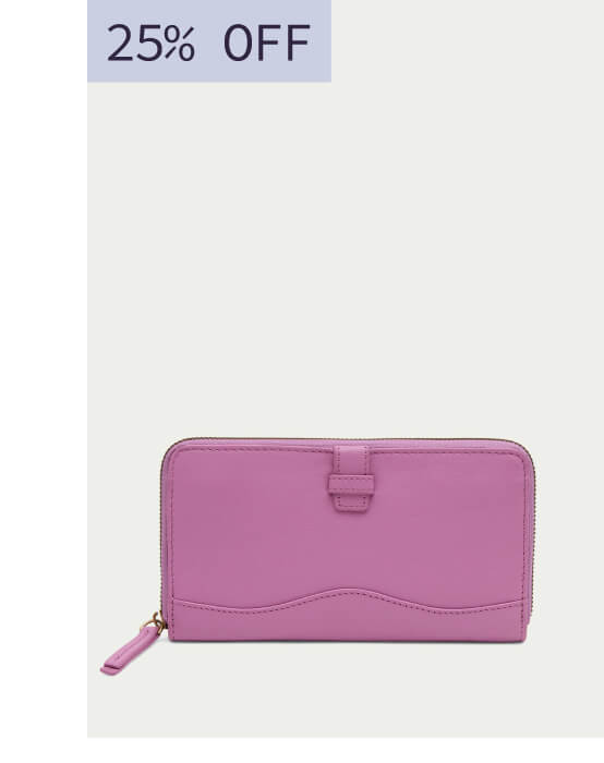 Rye Large Zip Around Wallet