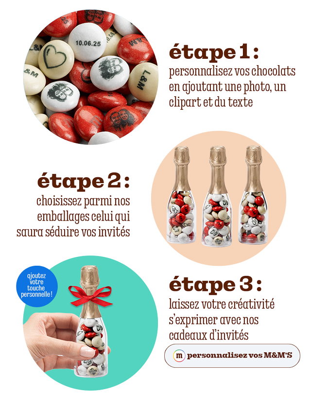 PERSONALISEZ VOS M&M'S