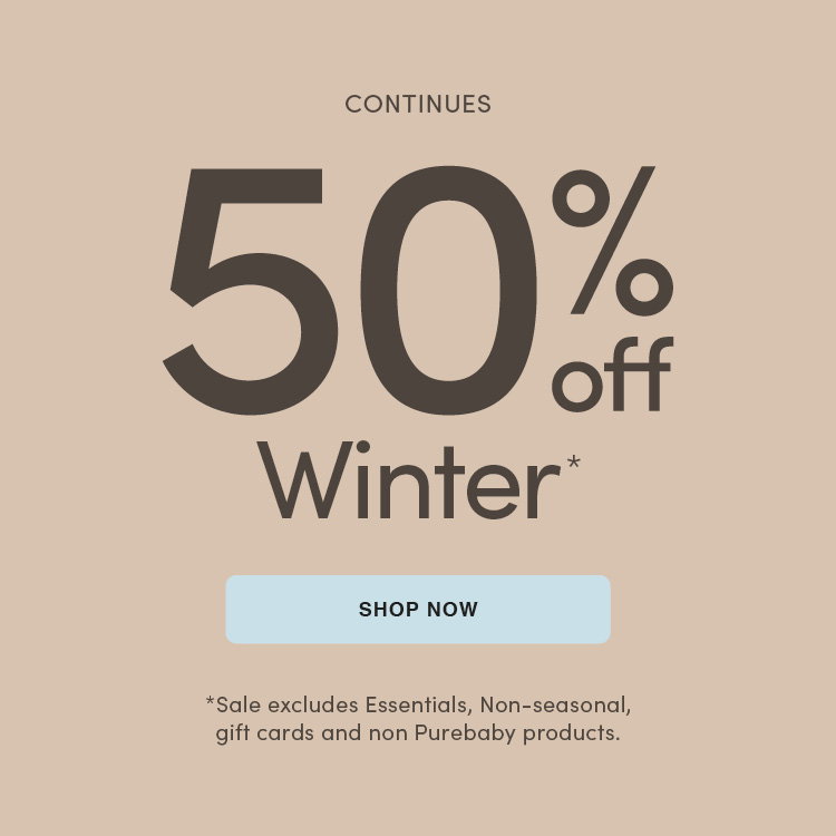 Purebaby 50% Off Winter