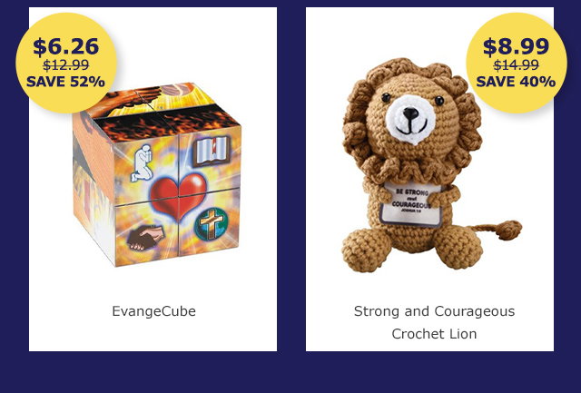 EvangeCube | Strong and Courageous Crochet Lion