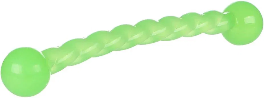 Image of Glow in the Dark Green Stick Throw & Fetch Dog Toy