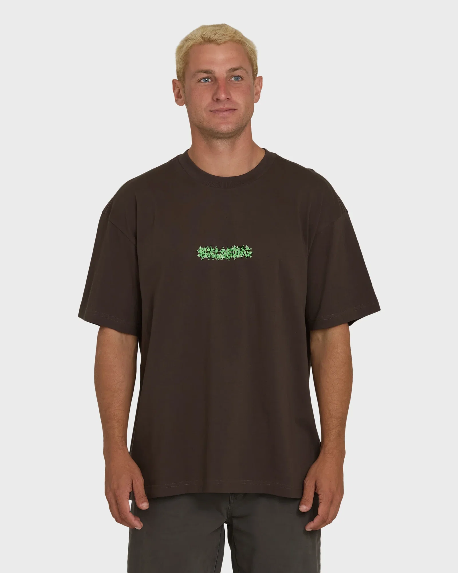 Image of Marrow OG Short Sleeve Knit T-Shirt - Chocolate Brown