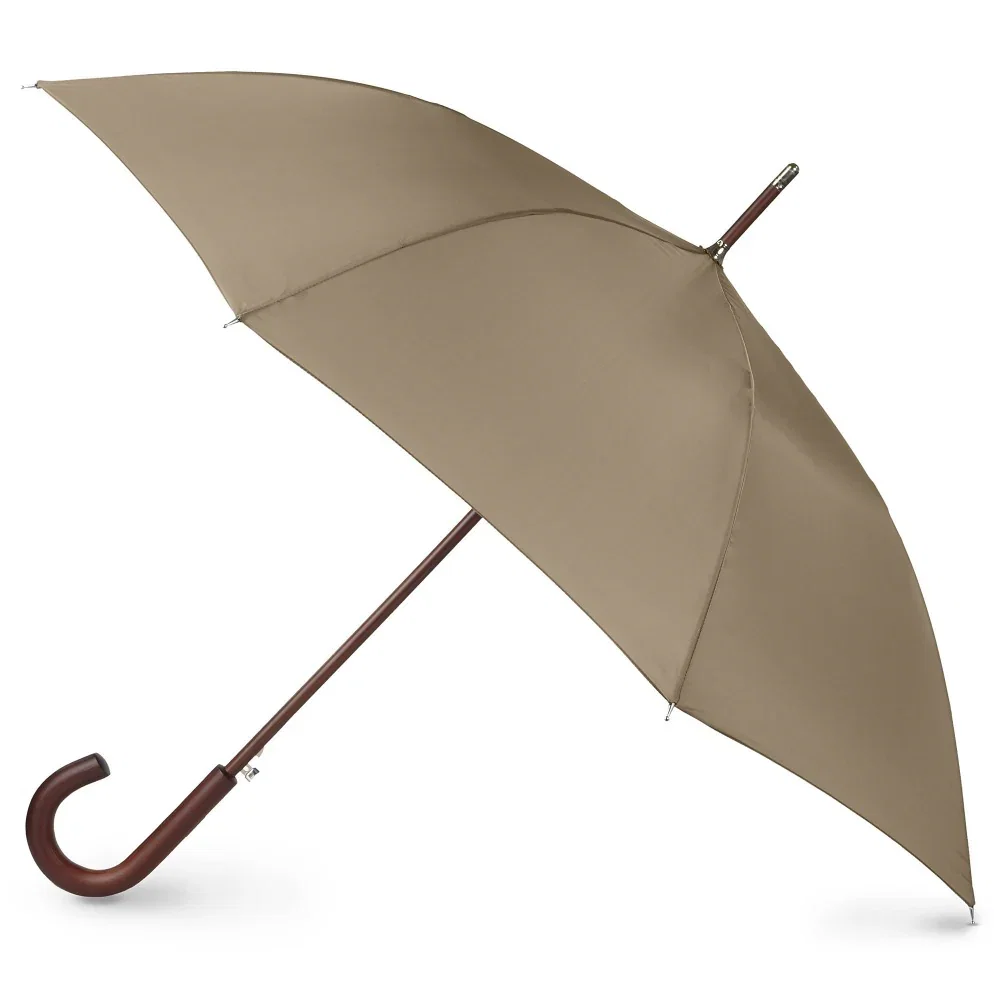 Image of Classic Solid Wood Stick Umbrella