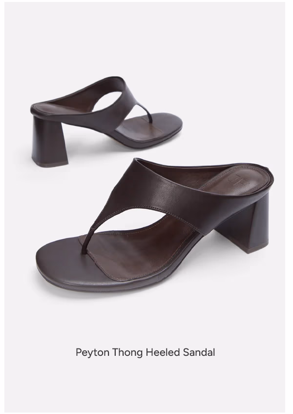 Peyton Thong Heeled Sandal