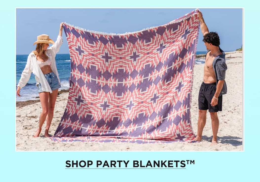 SHOP PARTY BLANKETS 