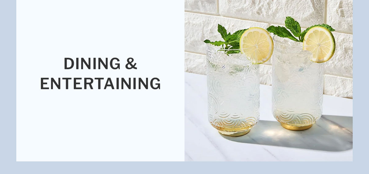Dining & entertaining
