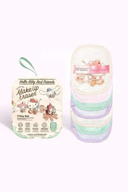 Makeup Eraser Hello Kitty & Friends Camping 7-Day Set © Sanrio