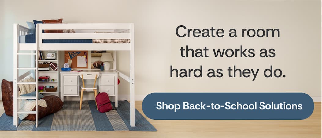 Create a room that works as hard as they do.