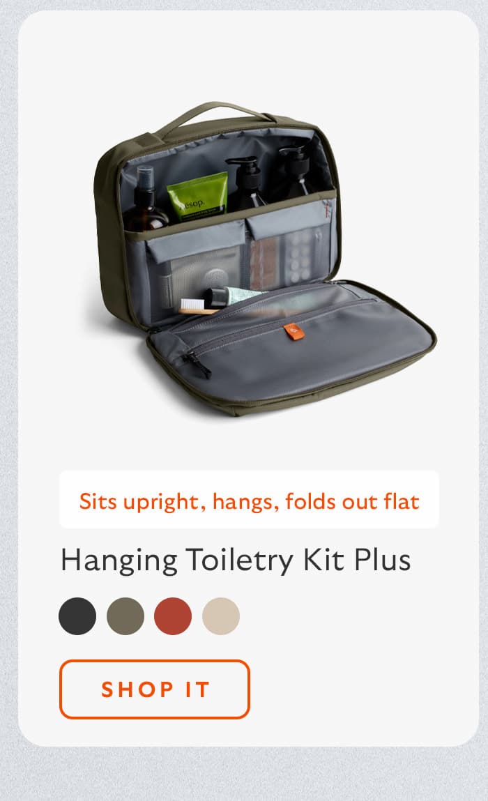 Hanging Toiletry Kit Plus