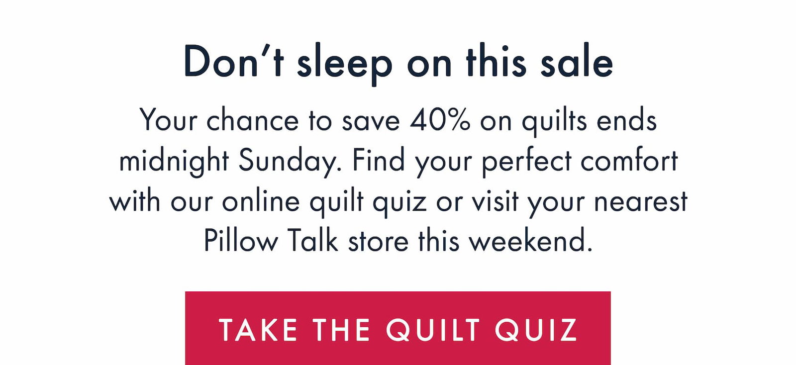 Don't sleep on this sale