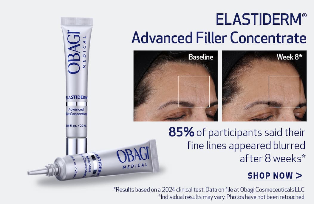 ELASTIDERM ADVANCED FILLER CONCENTRATE. SHOP NOW.