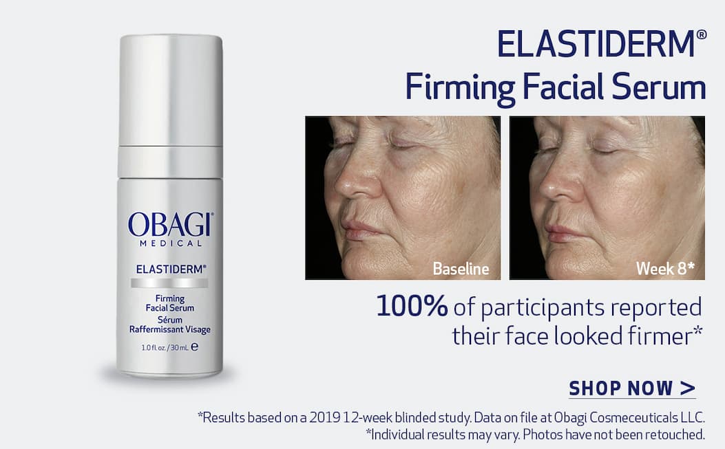 ELASTIDERM FIRMING FACIAL SERUM. SHOP NOW