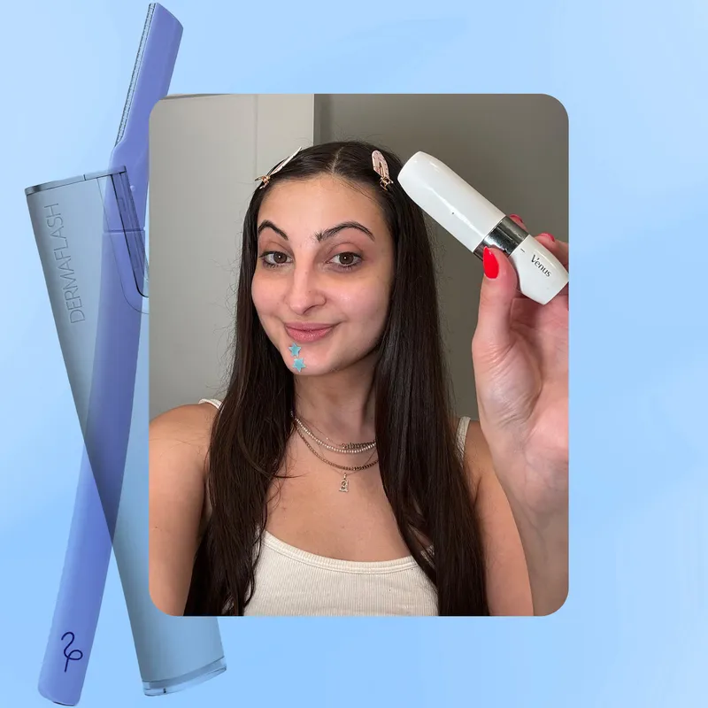 best facial hair removal products collage