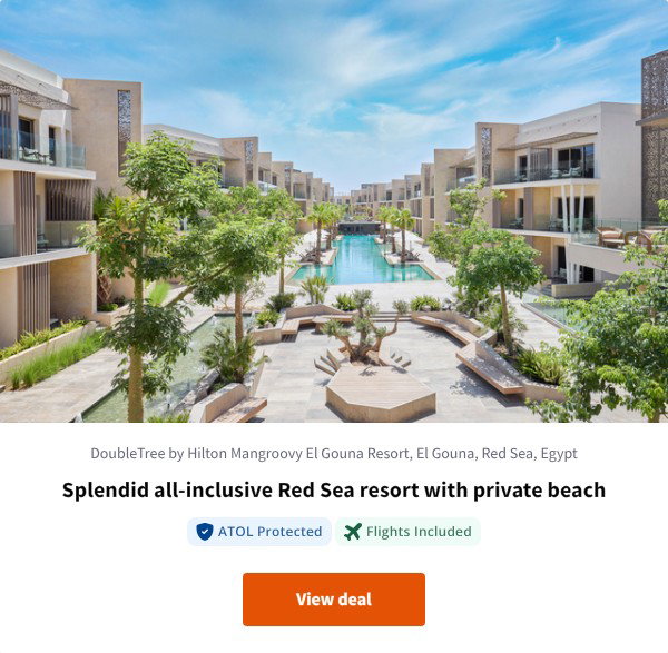 Splendid all-inclusive Red Sea resort with private beach