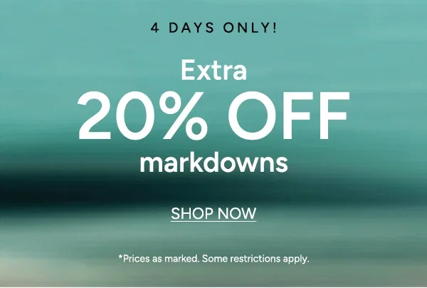4 Days Only!