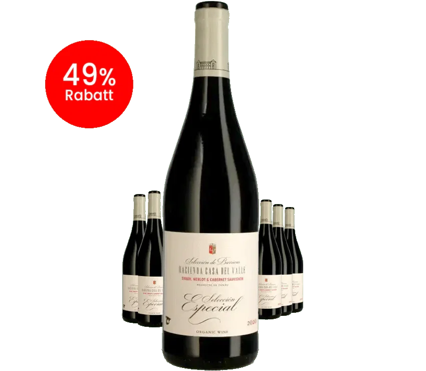 Paket 6 Flaschen Hacienda Casa del Valle Seleccion Especial - BIO