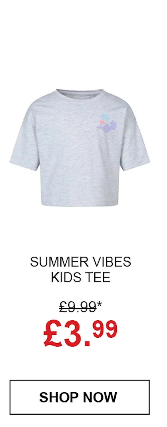 Summer Vibes Kids Tee