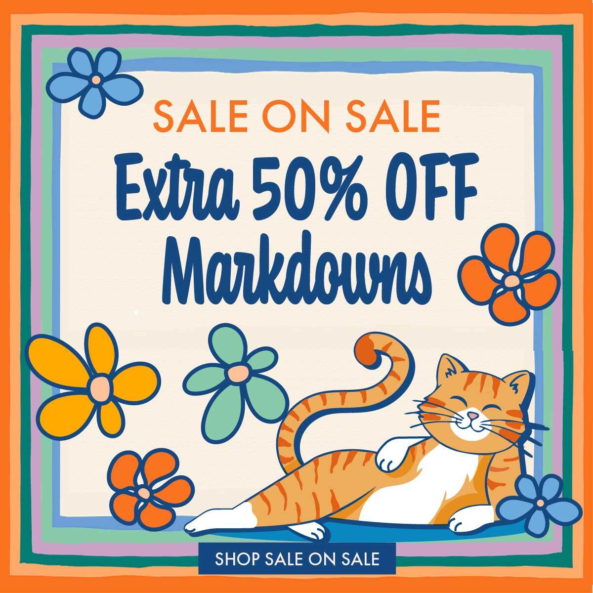 Extra 50% off Markdowns