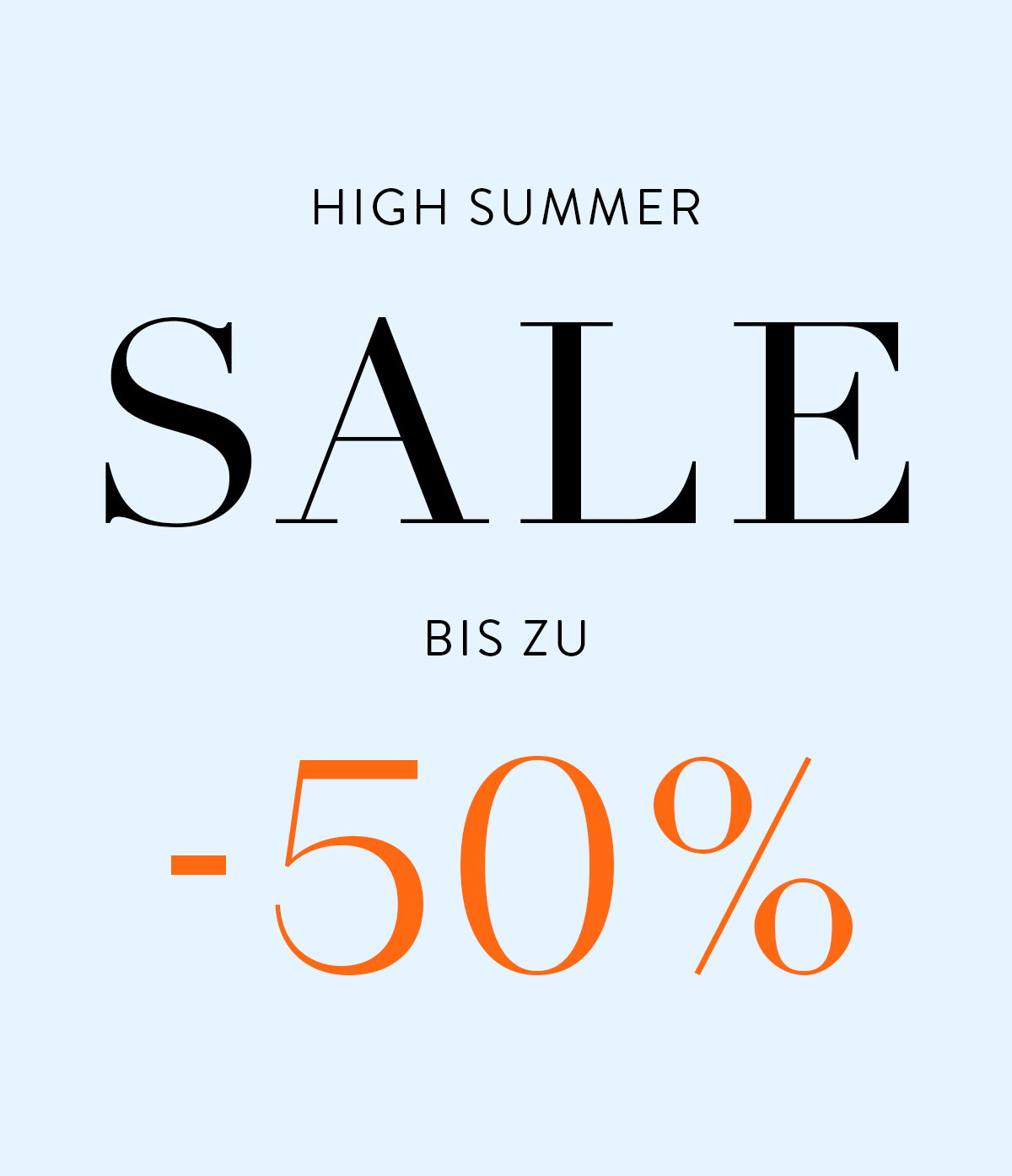Damen High Summer Sale