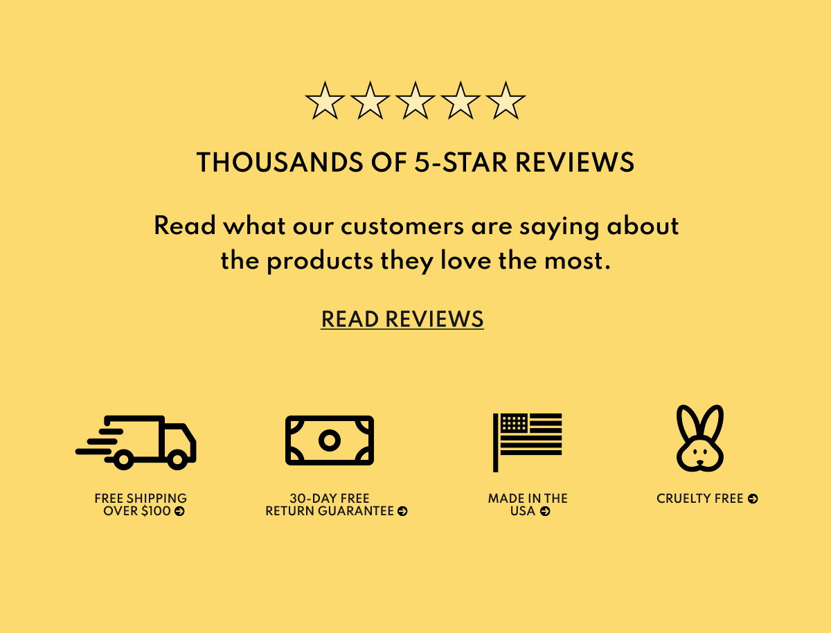 Thousands of 5-Star Reviews