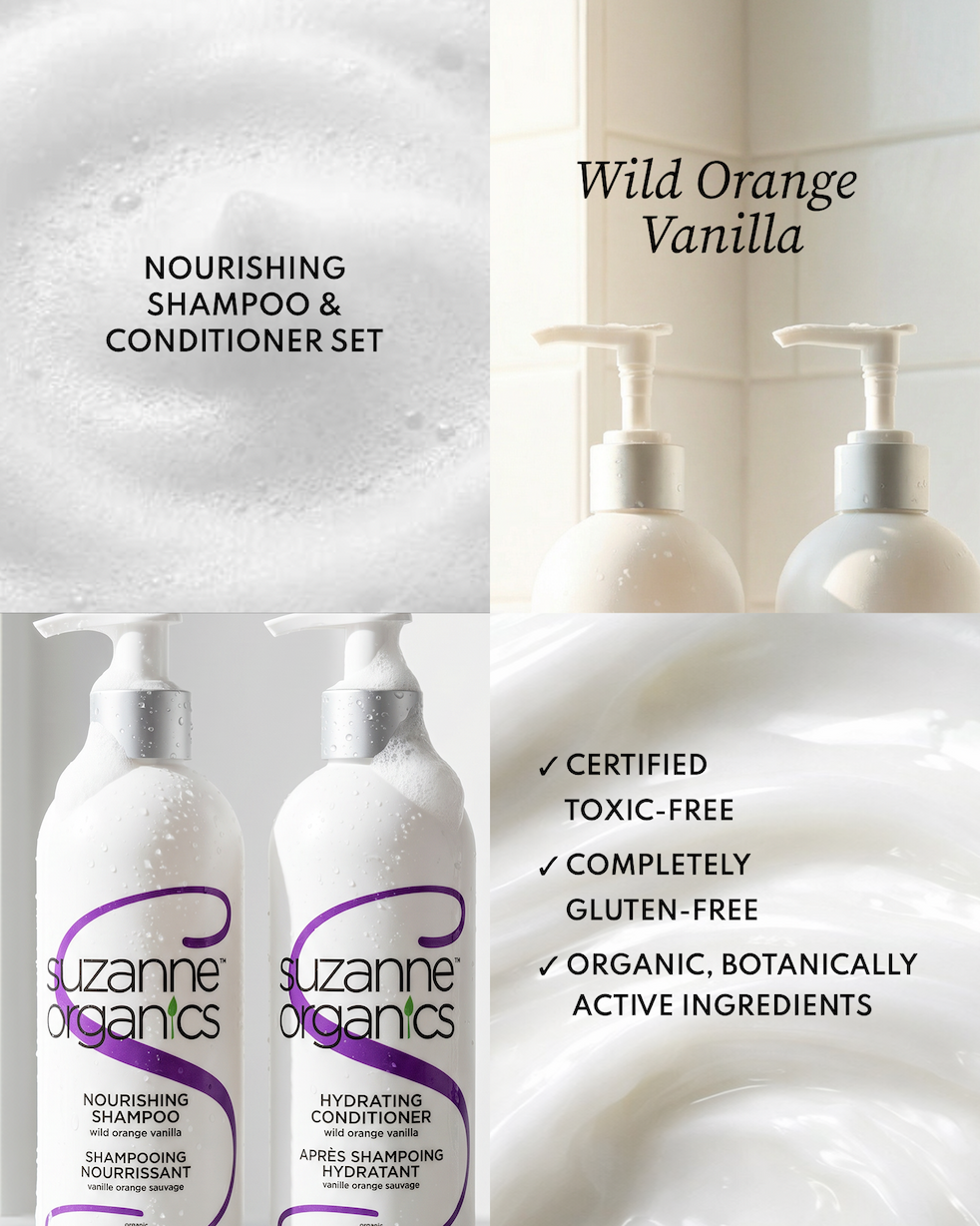 Certified Toxic Free Wild Orange Vanilla shampoo
