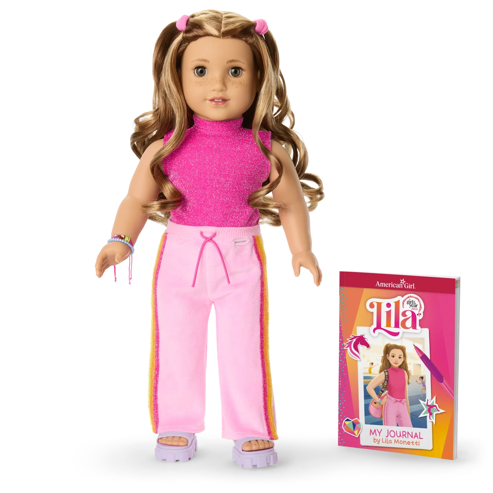 Image of Lila™ 18-inch Doll & Journal (Girl of the Year™ 2024)