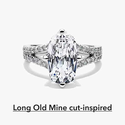 Sisi Lab Grown Diamond Engagement Ring in Platinum