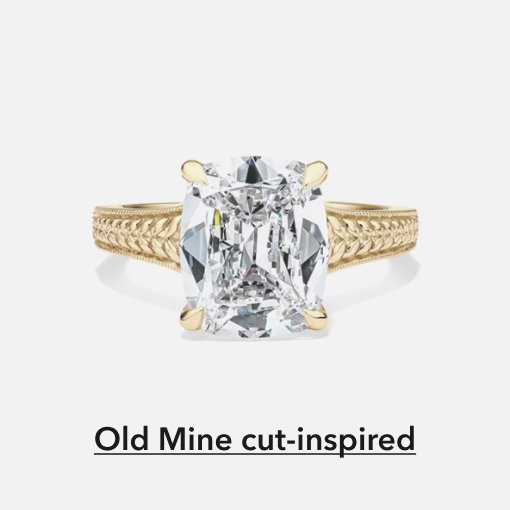 Isabelle Lab Grown Diamond Limited Edition Engagement Ring in 18K Yellow Gold