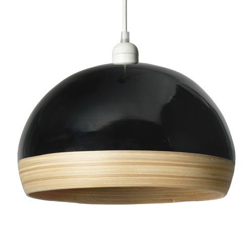 Dominic Bamboo Easy to Fit Shade - Black