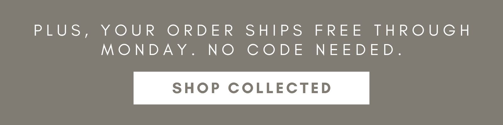 your order ships free