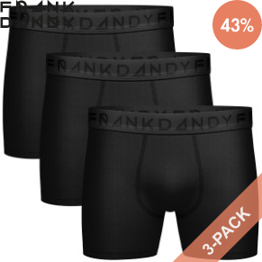 3 Pack Frank Dandy Legend Organic Boxers
