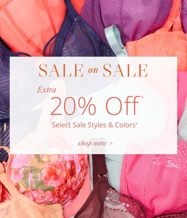 Sale on Sale Extra 20% Off