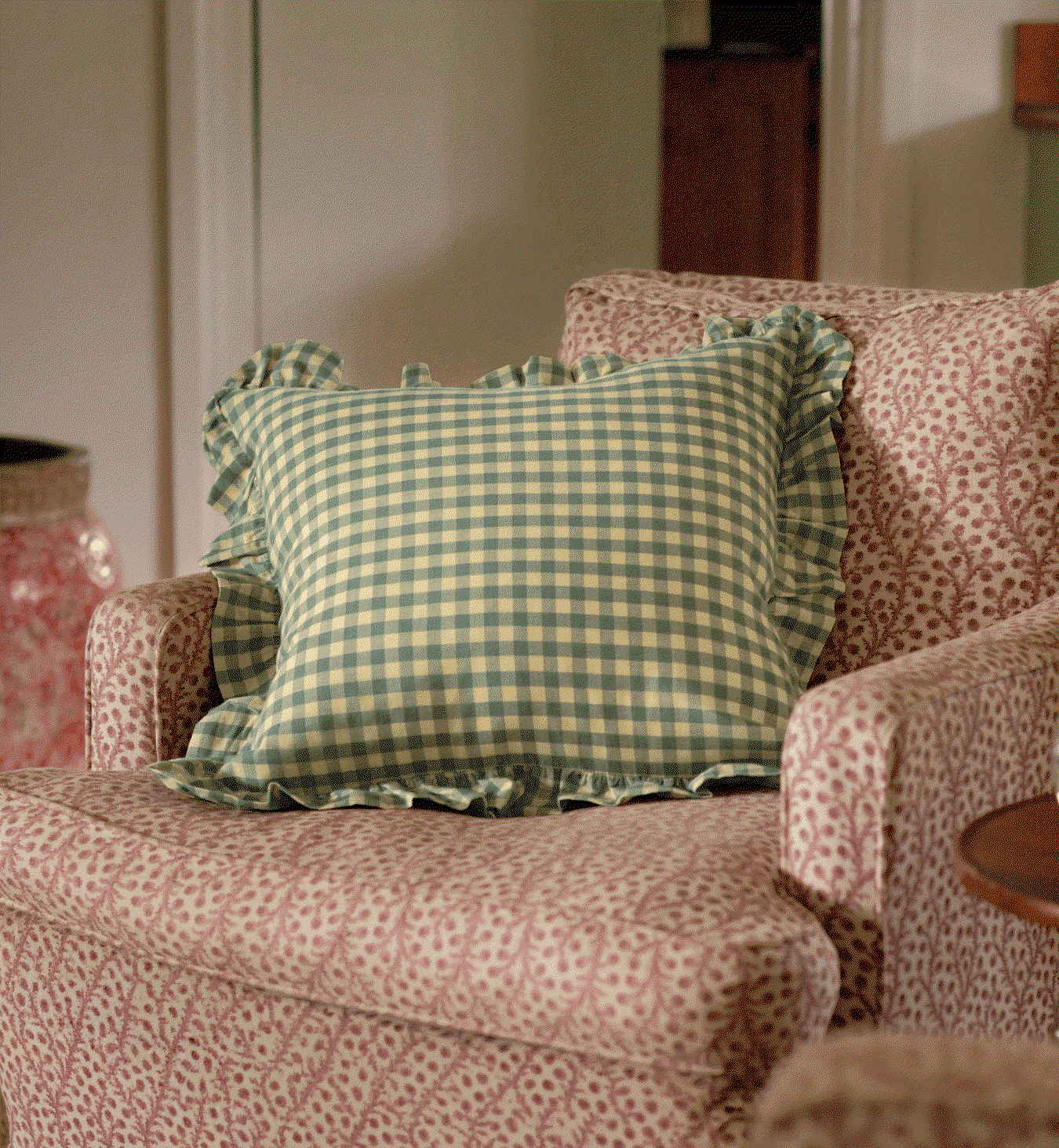 NEW frill cushions