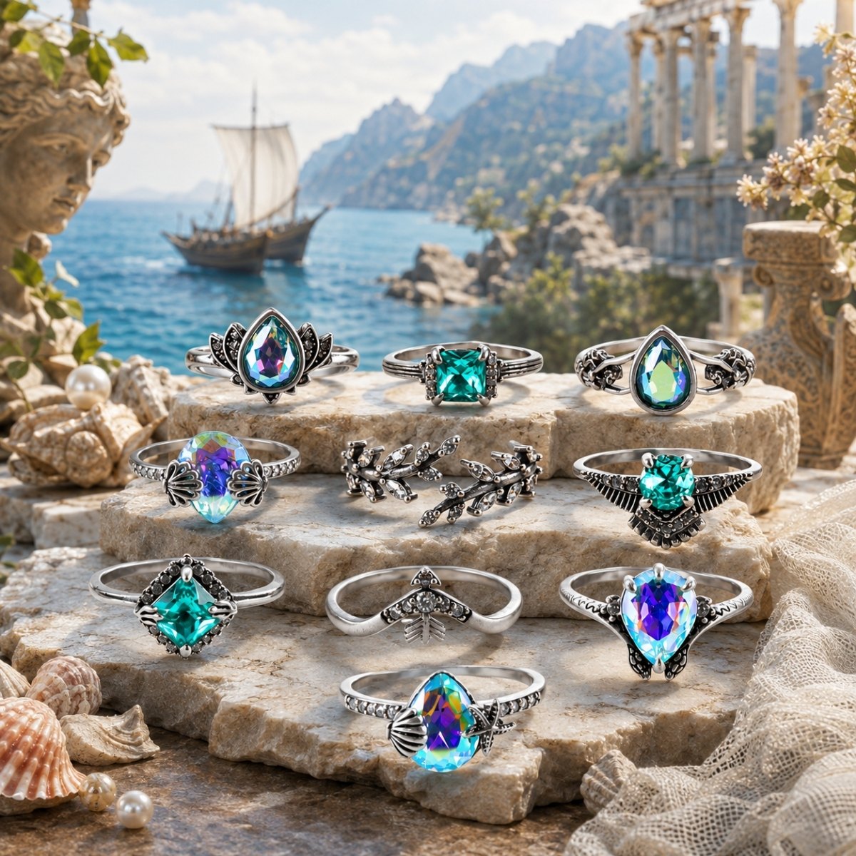 The Odyssey's 10 New Rings with beautiful stones