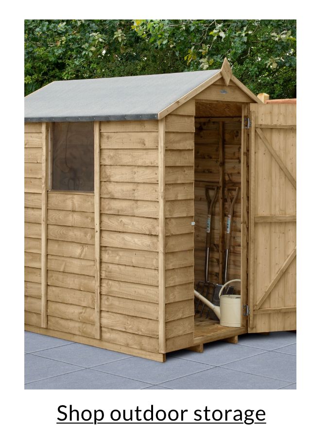 Shop outdoor storage