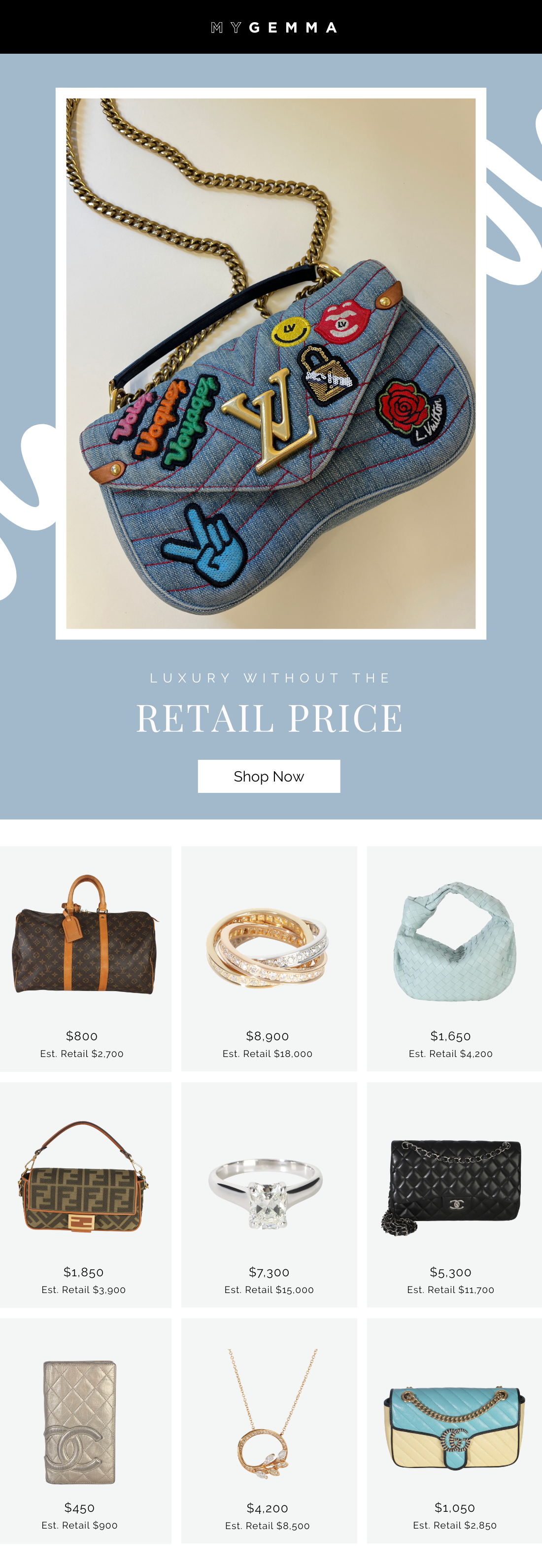 Authentic Luxury. Better Prices.
